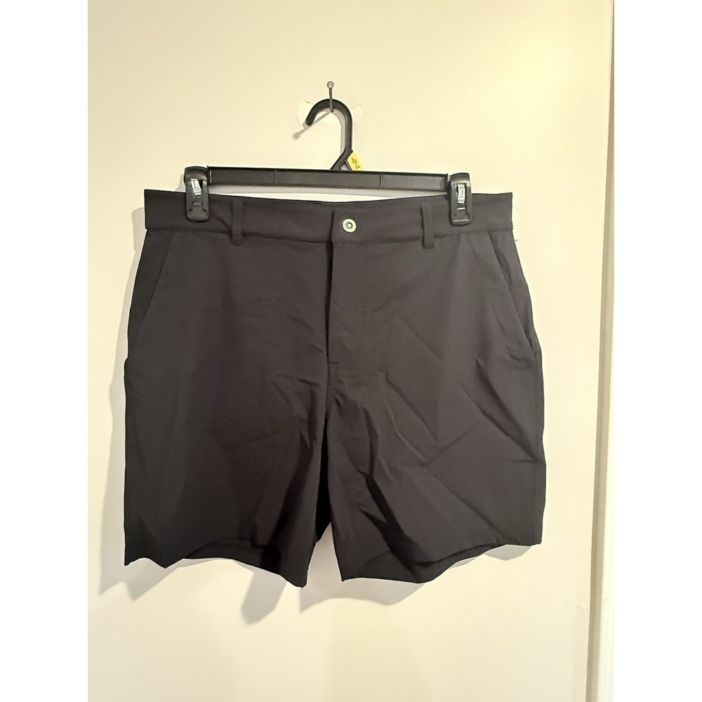 Avalanche Men's 7" Nylon‎ Spandex Stretch Woven Short Dark Navy Blue Medium